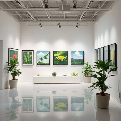 Subtle abstract geometric pattern resembling intricate crystalline structures or interconnected cellular growth, rendered in very light, translucent shades of Deep Forest Green and Soft Teal.